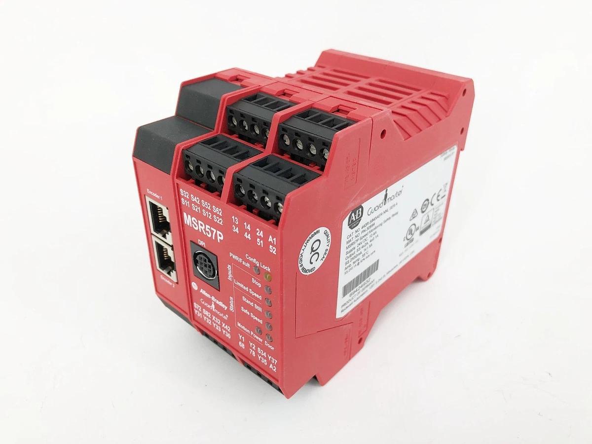 New Allen Bradley 440R-S845AER-NNL Speed Monitoring Safety Relay MSR57P