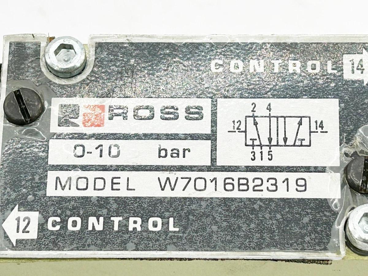 New Ross Controls W7016B2319 Solenoid Valve 110V 10Bar 50/60Hz