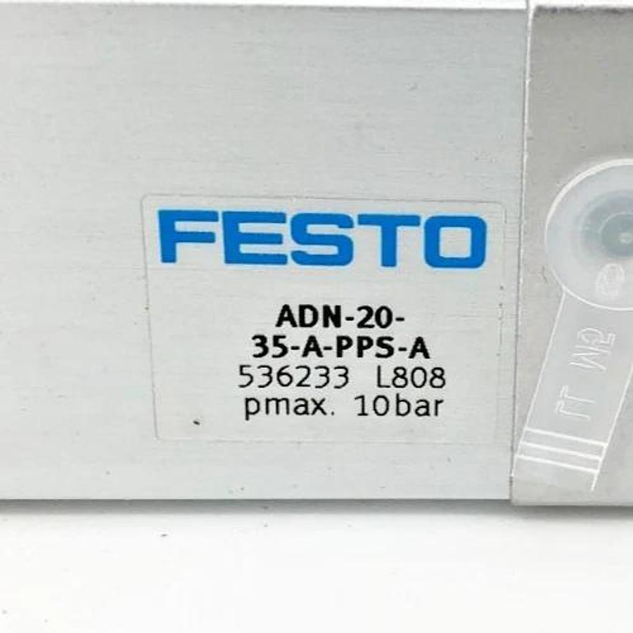 New Festo ADN-20-35-A-PPS-A Compact Cylinder 10 Bar 536233 - No Box