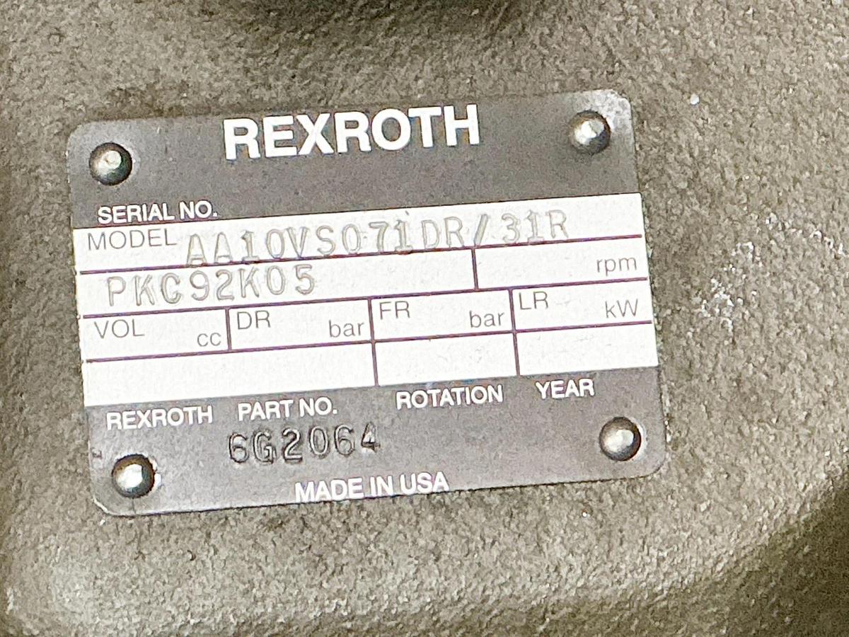 New Rexroth AA10VS071DR/31R PKC92K05 Gear Pump GG2064 - No Box