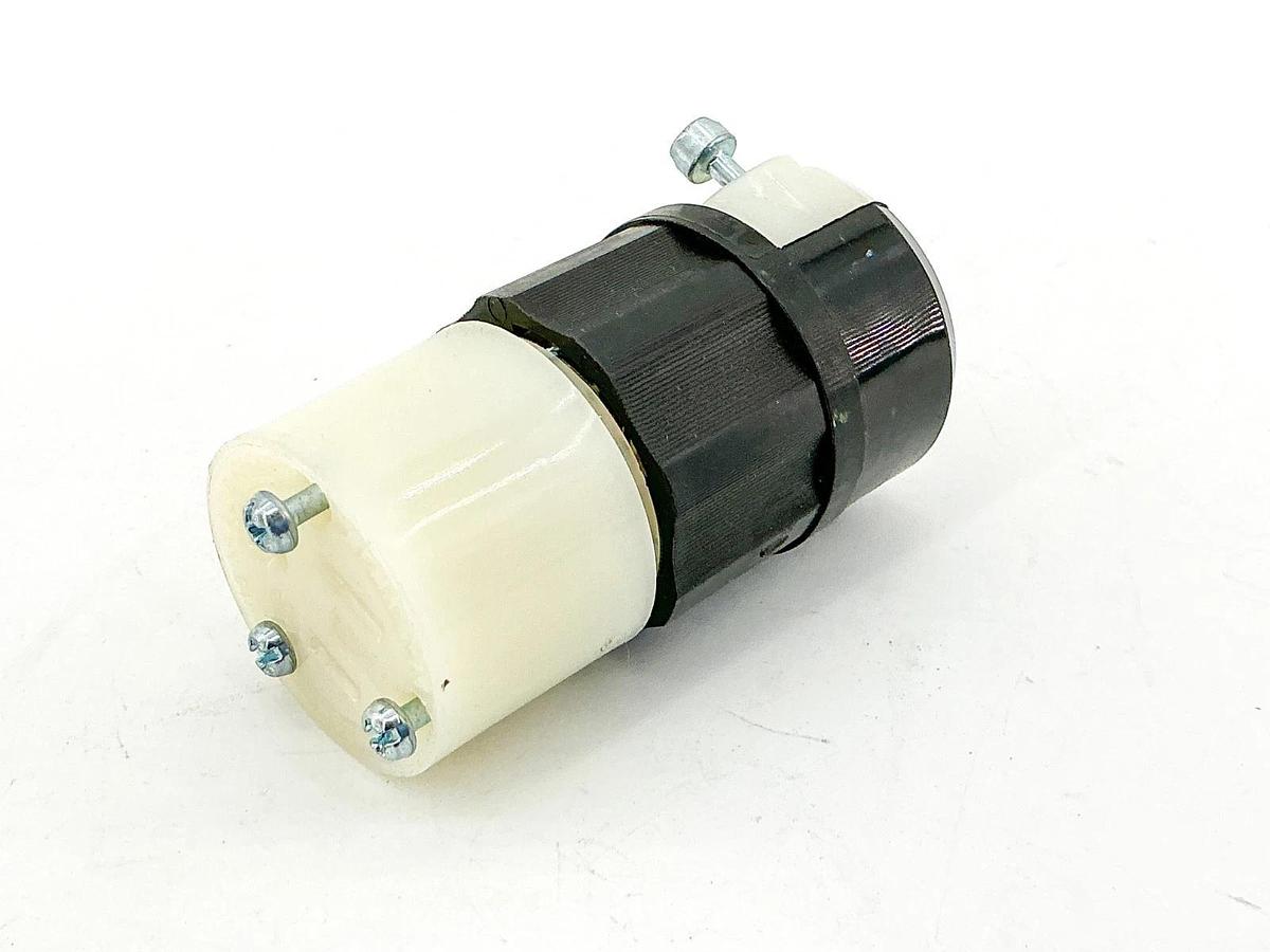 New Lot of 2 Leviton 5269-C Connector Body 2P 3Wire 15-125V 171-5269-C - No Box