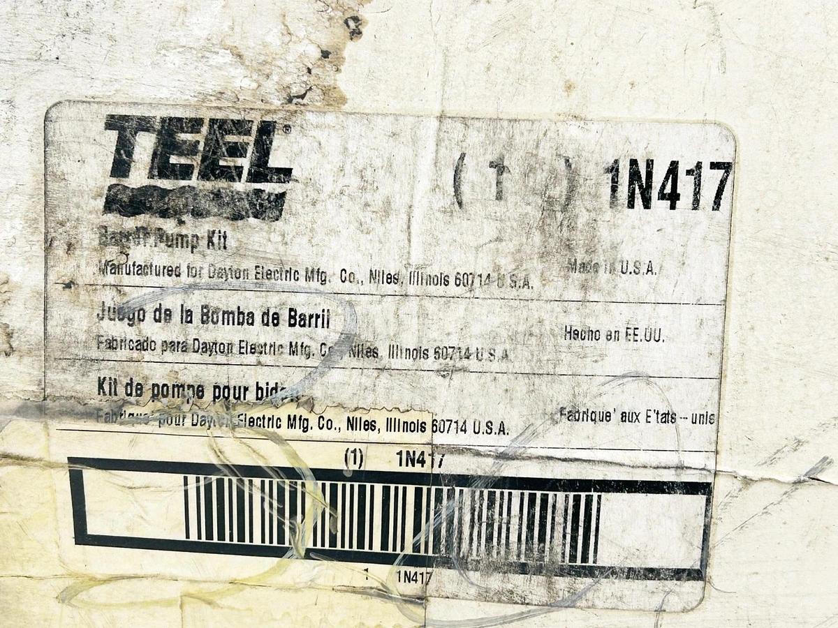 New Teel 1N417 Rotary Drum Pump