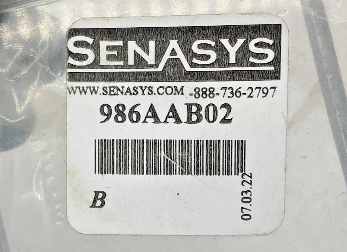 Lot of 15 New Senasys 986AAB02 Cover Plate Gray / Clear Square