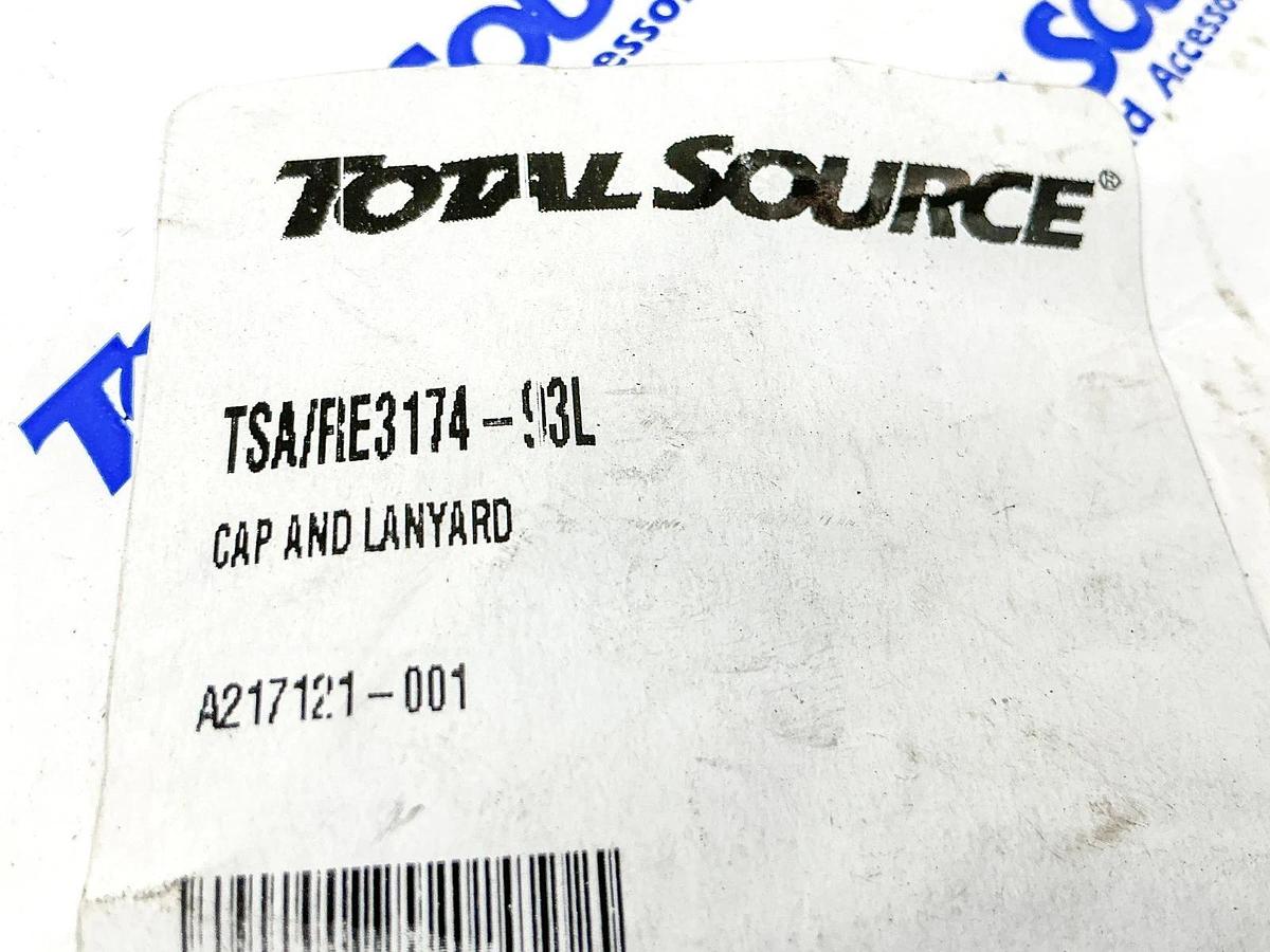 New Lot of 4 Total Source Cap and Lanyad