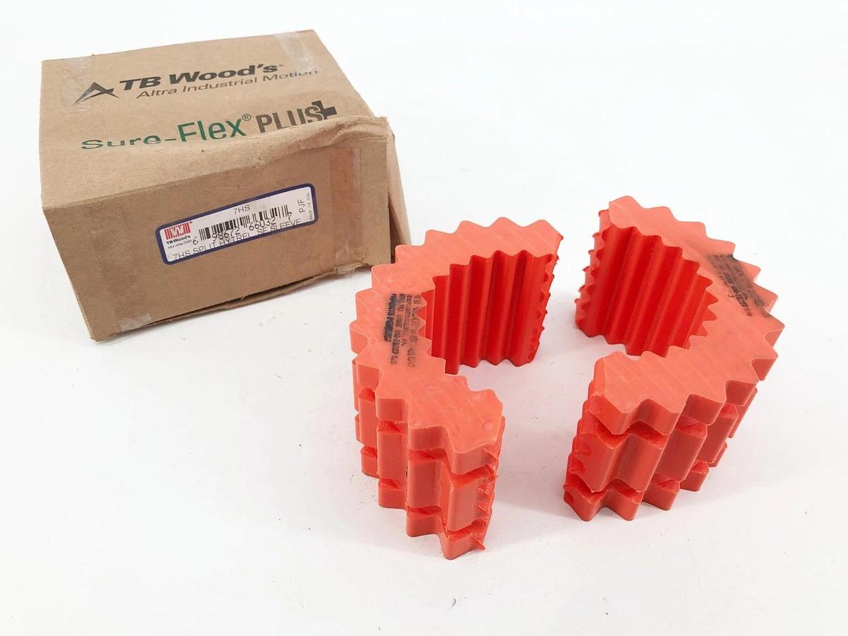 New TB Wood's 7HS Sure-Flex Hytrel Split Sleeve Coupling
