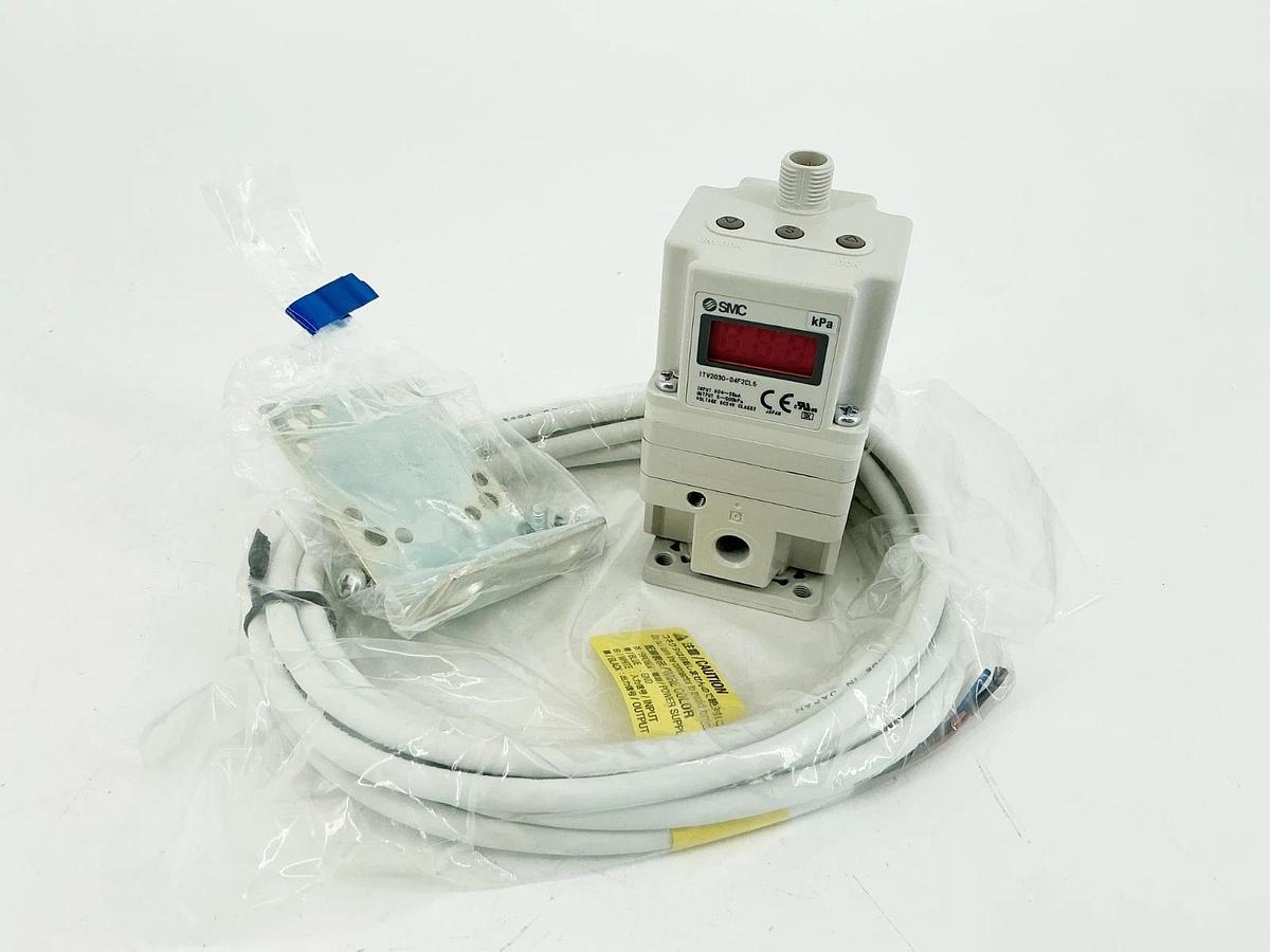 New SMC ITV2030-04N2CL5 Electro-Pneumatic Regulator 24V