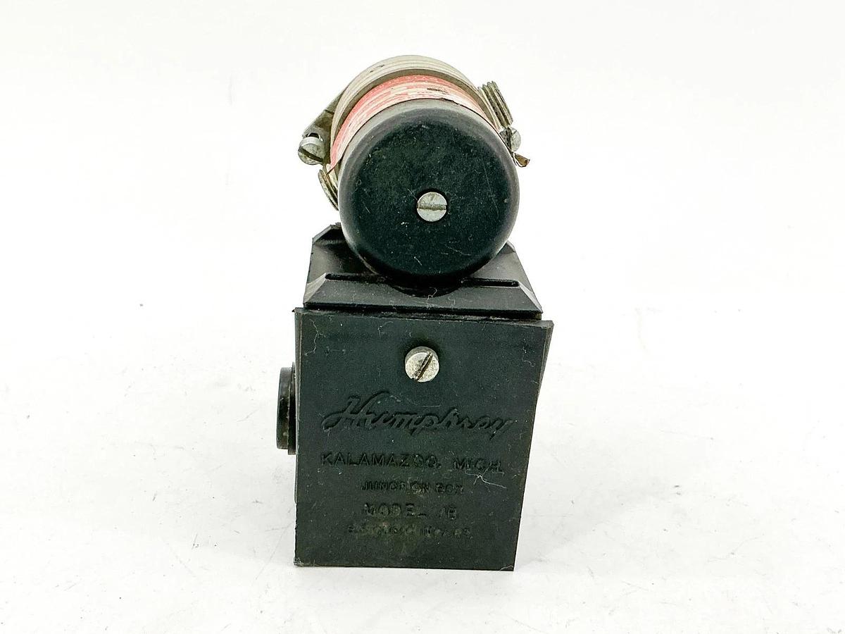 Used Humphrey 125E1-3-10-21-36 Solenoid Valve 0-125PSI 120V 8.2W