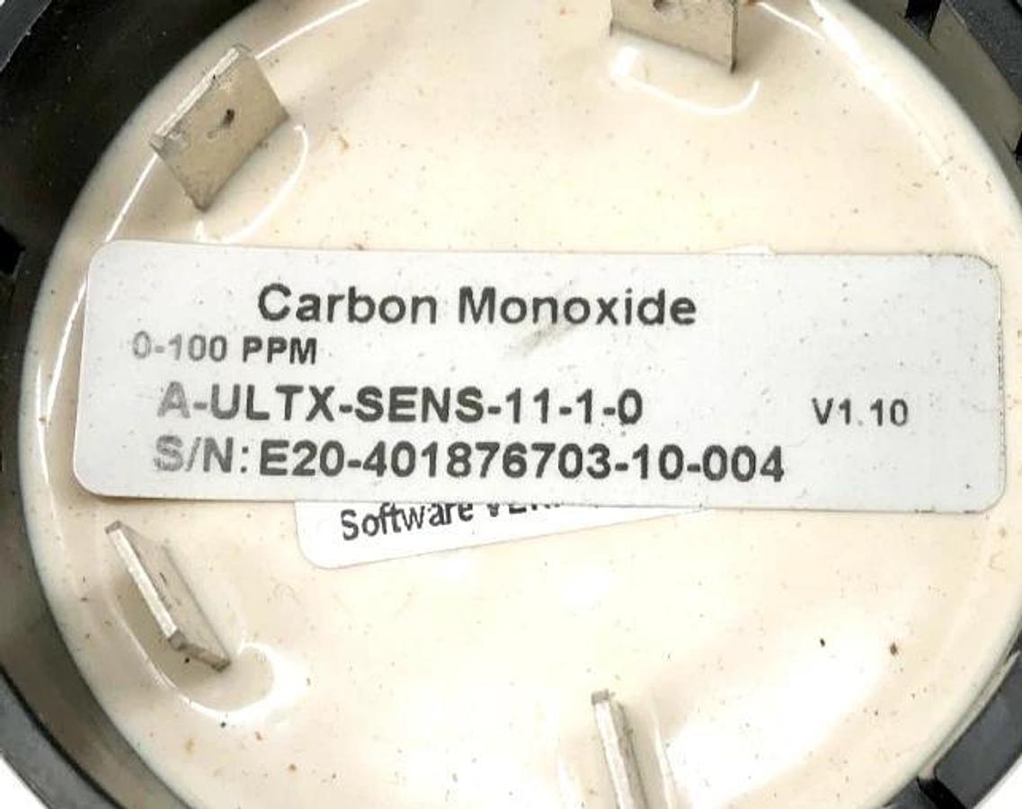 New MSA A-ULTX-SENS-11-1-0 Carbon Monoxide Sensor 0-100 PPM V1.10
