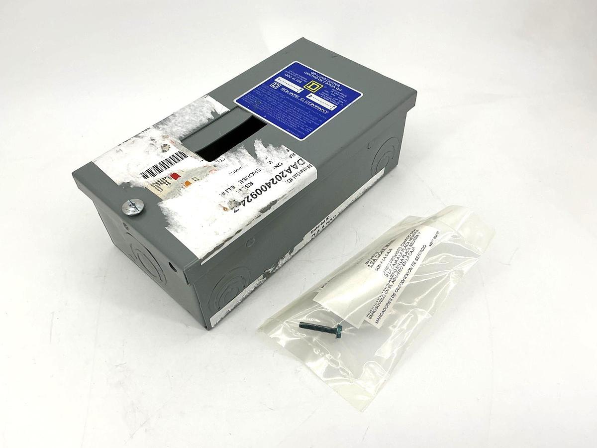 New Square D QO2-4L70S Ser G2 QO Load Center 1PH 2W 240V 50/60HZ