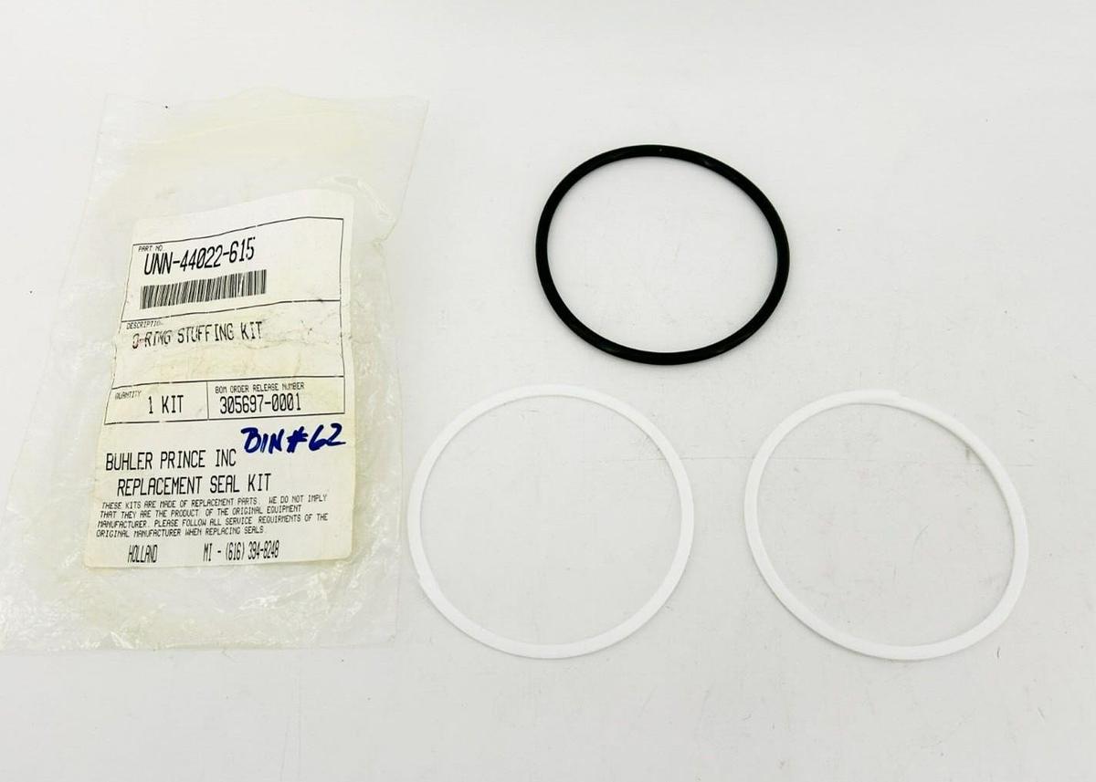New Buhler UNN-44022-615 O-Ring Stuffing Kit