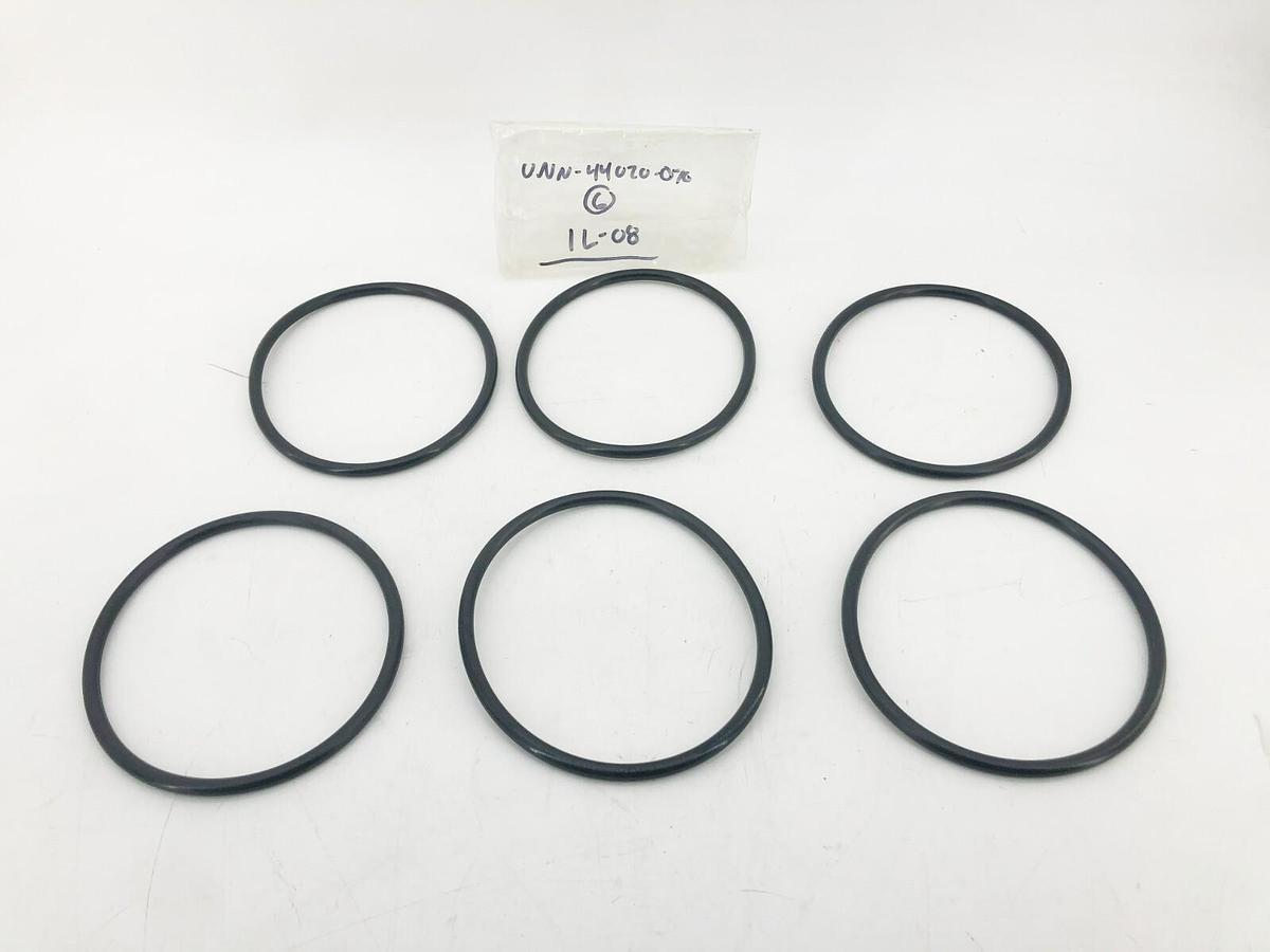 Lot of 6 New Buhler UNN-44020-070 O-Rings 6"