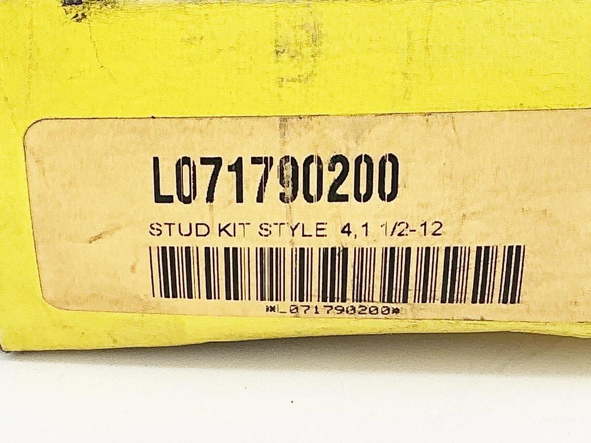 New Parker L071790200 Stud Kit Style 4,1 1 2-12