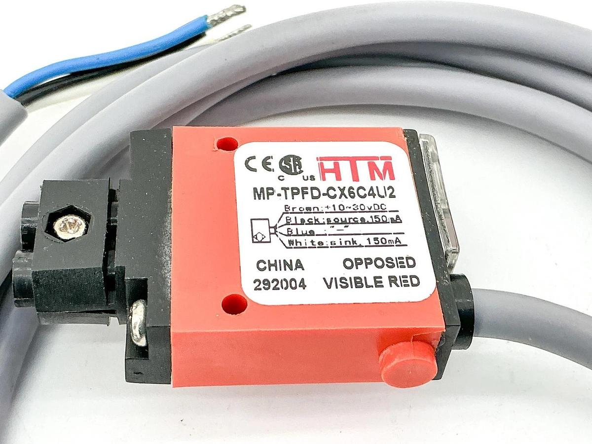 New HTM MP-TPFD-CX6C4U2 Photoelectric Sensor 10-30VDC 150mA