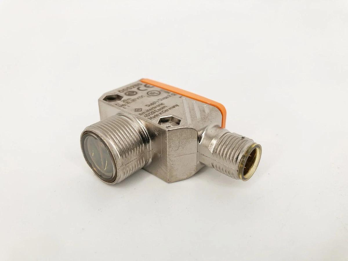 New IFM OGS280 Sensor Transmitter 10-30VDC M12 Right Angle - No Box