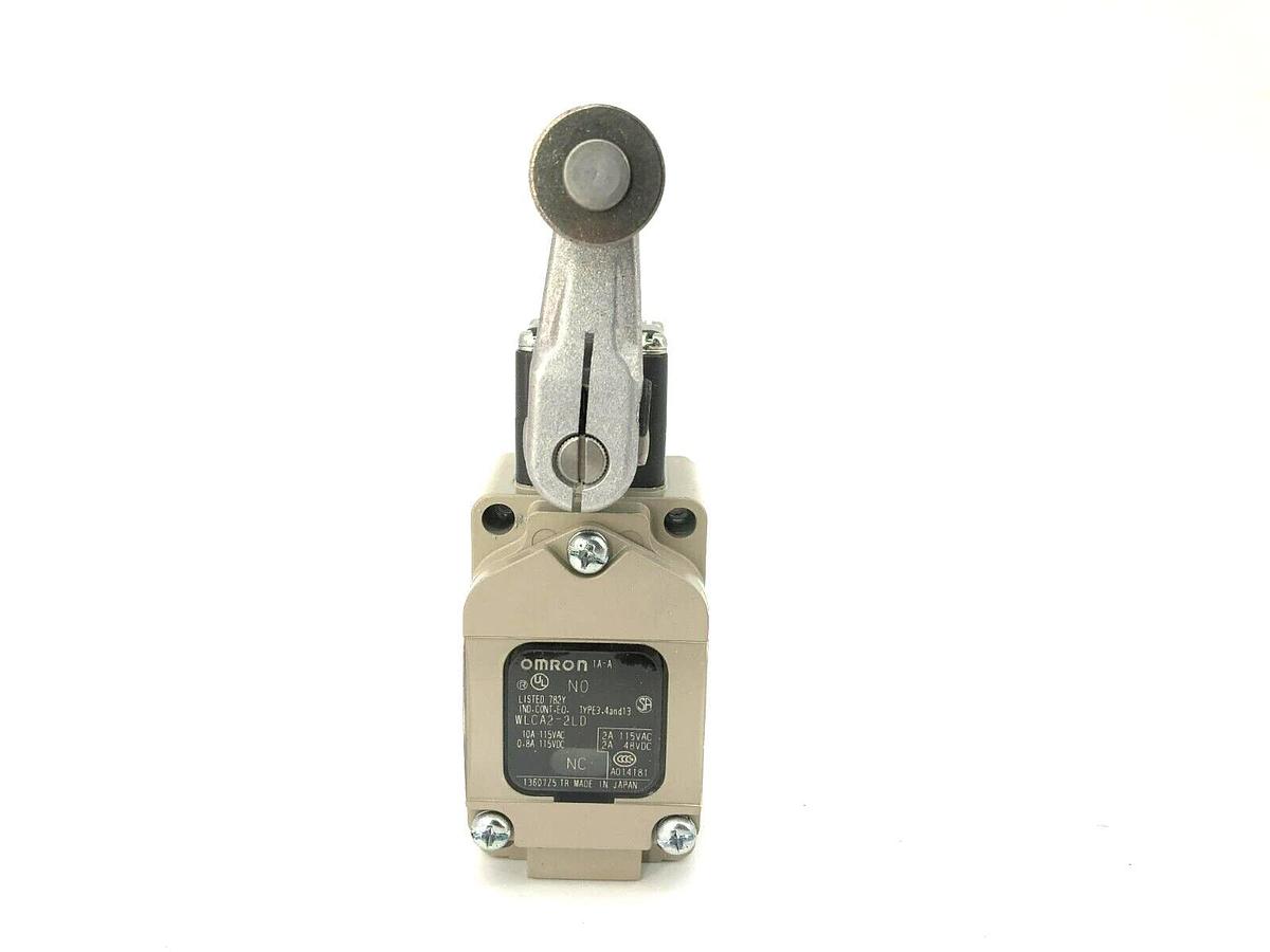 New Omron WLCA2-2LD Limit Switch 125VAC, 30VDC