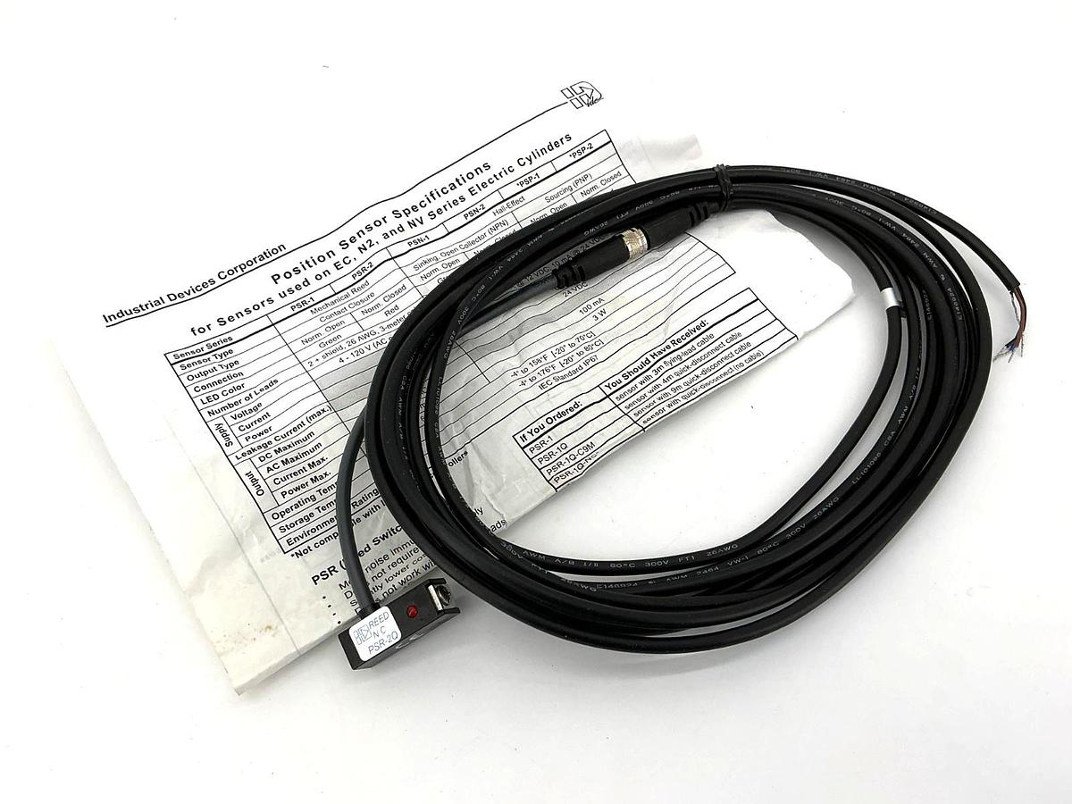 New IDC Industrial Devices Corporation PSR-2Q Position Sensor 6W 4-120V - No Box