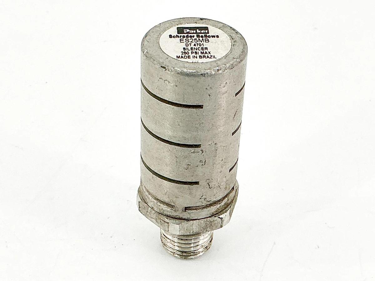 Used Lot of 3 Parker ES25MB Exhaust Silencer 250PSI 1/4NPT