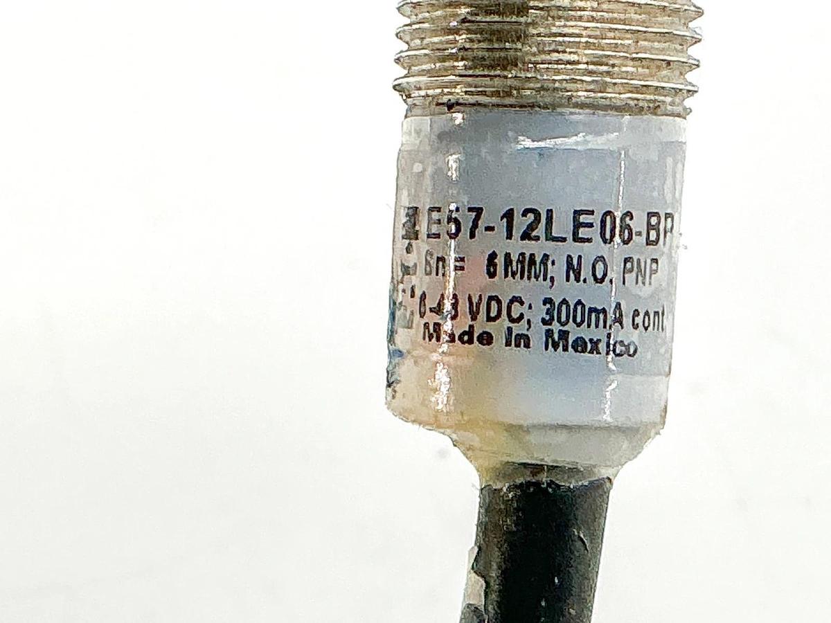 Used Eaton E57-12LE06-BP Inductive Proximity Sensor 6-48VDC 300mA