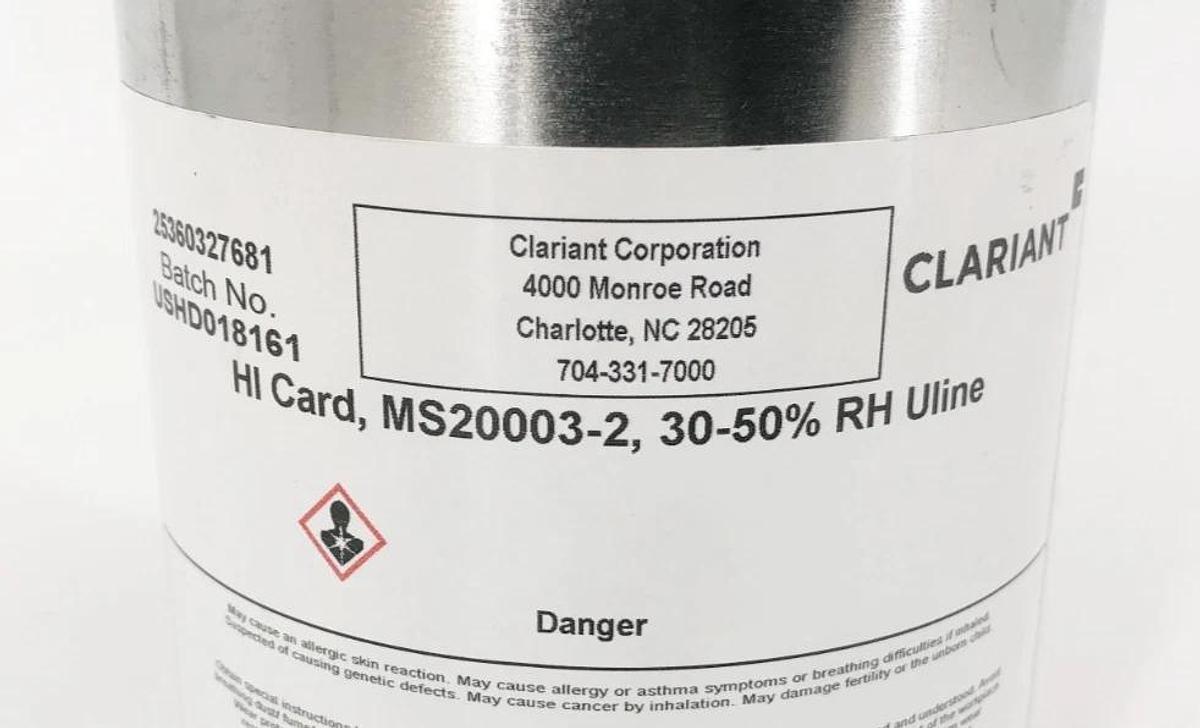 Can of 125 New U-Line S-1547 Humidity Indicator Cards MS20003-2 30-50% RH