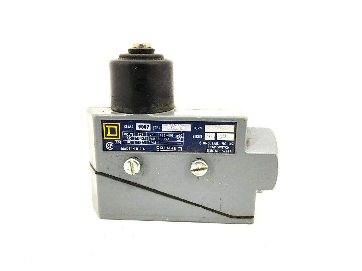 New Square D 9007-Y53E Ser. A Enclosed Precision Switch 15A 125-480VAC