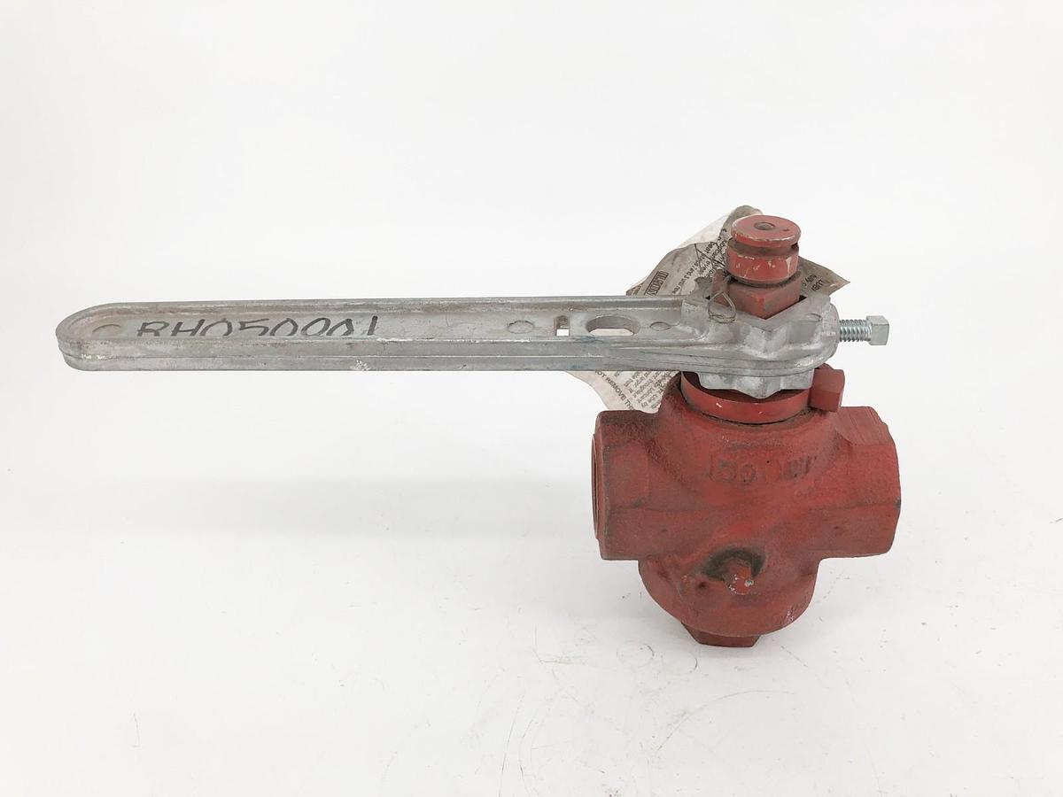 New Homestead 0601009010 Lubricated Plug Valve FIG 601 1" 200psi - No Box