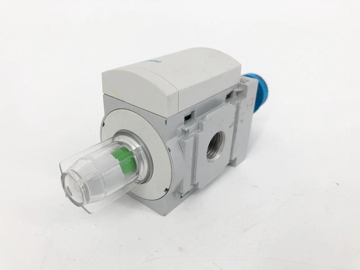 New Festo MS4-LFM-1/4-B-R-M-DA Pressure Reducing Valve (Missing Filter Housing)