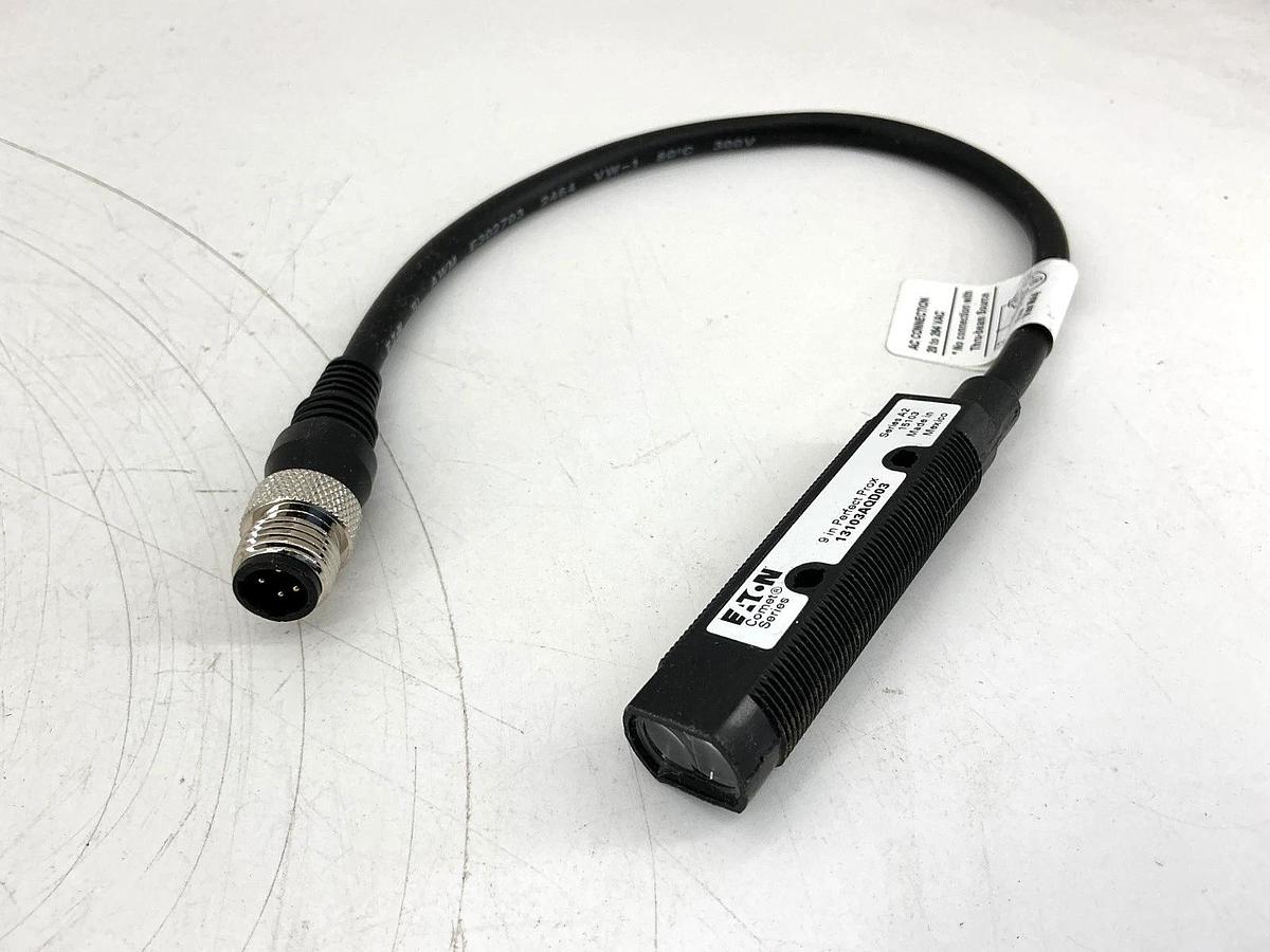 New Eaton 13103AQD03 Ser A2 Photoelectric Sensor 4-Pin 9inch Sensing 20-264VAC