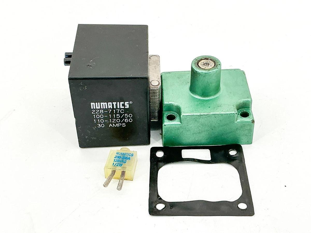 Used Numatics 228-717C Solenoid Coil 100/120V .30A