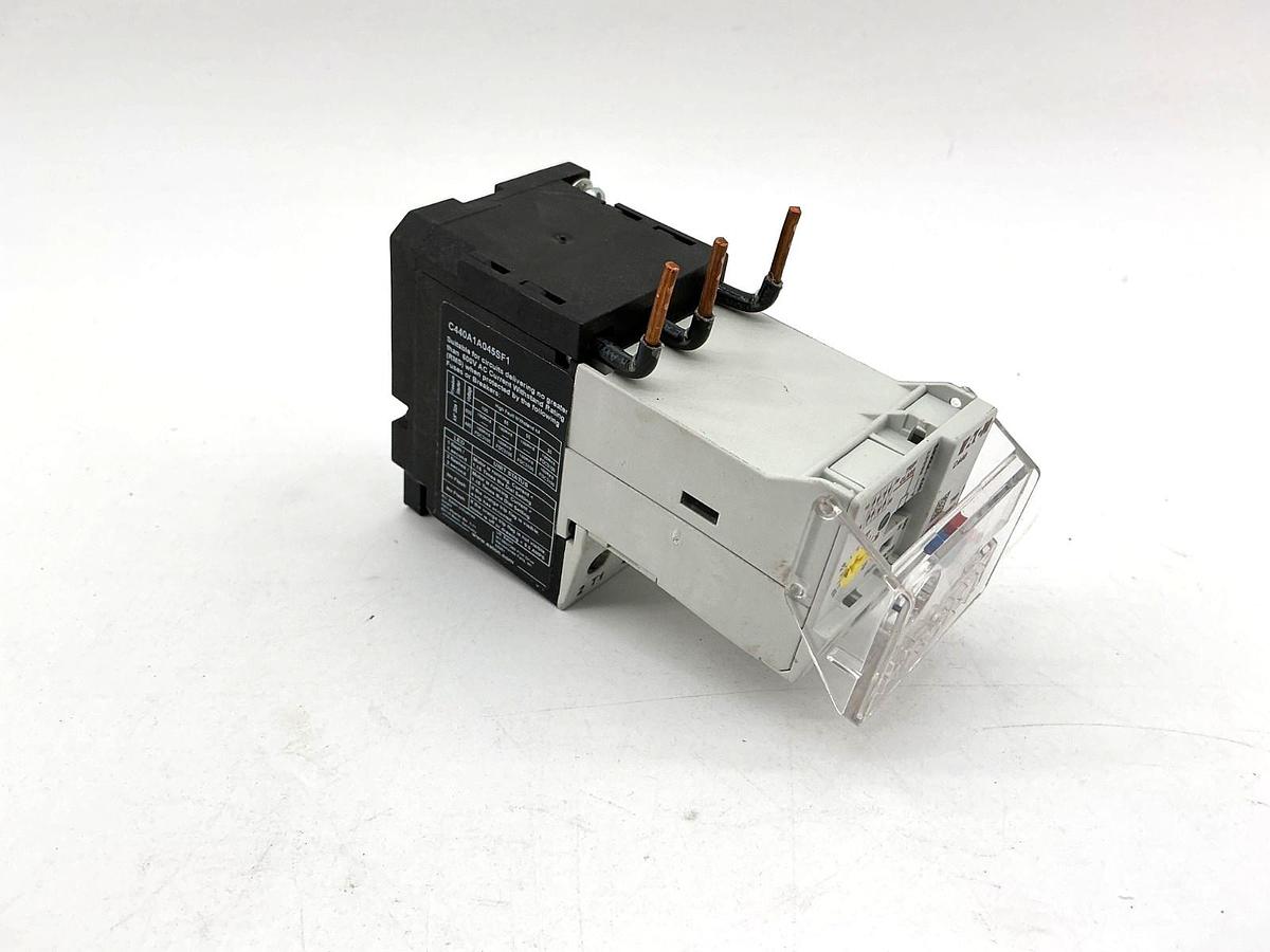 Used Eaton C440A1A045SF1 Electronic Overload Relay 9-45A NEMA Size 1 - No Box