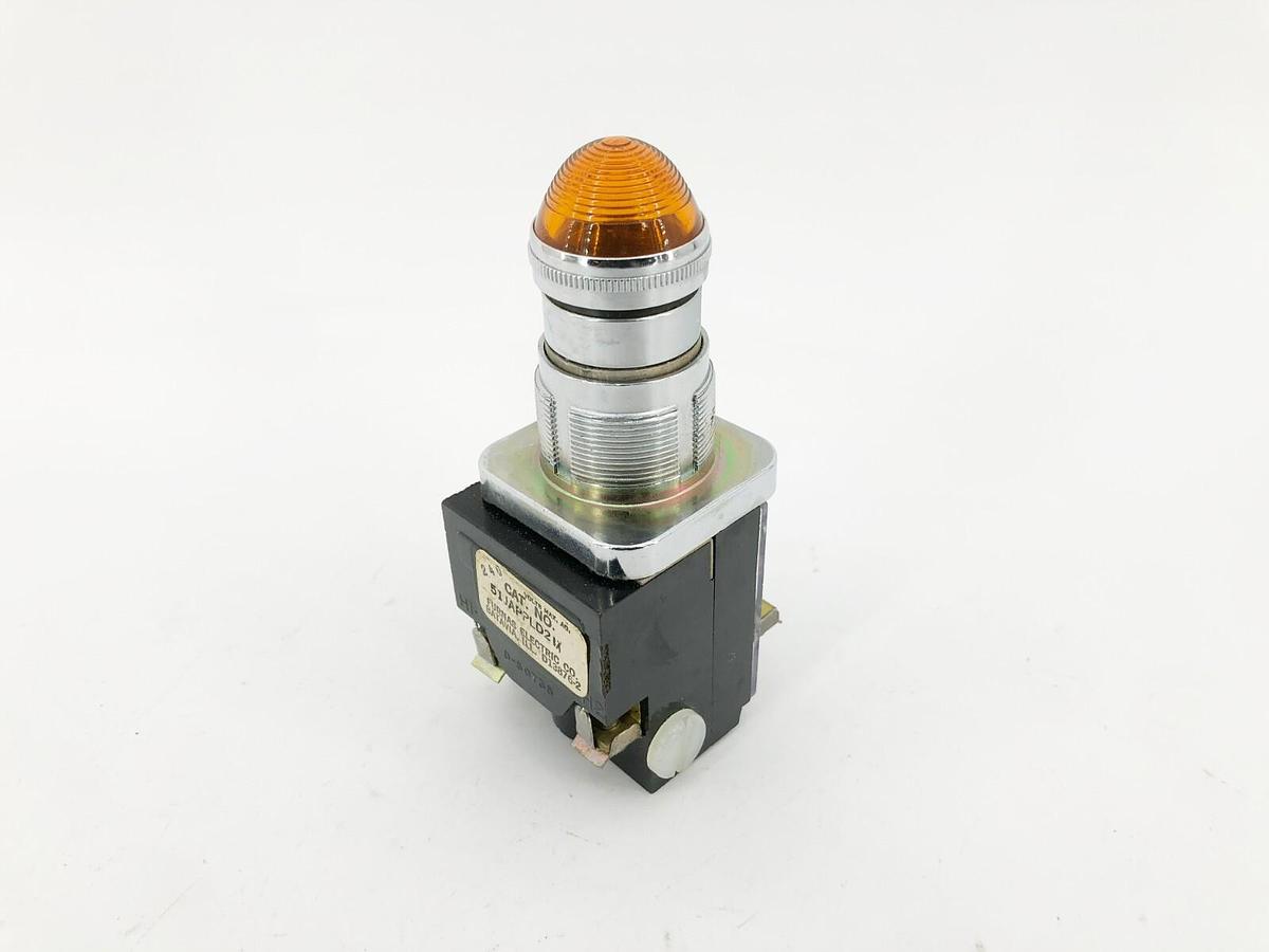 New Furnas 51JAPPLDM21 Illuminated Pushbutton 240VAC Amber