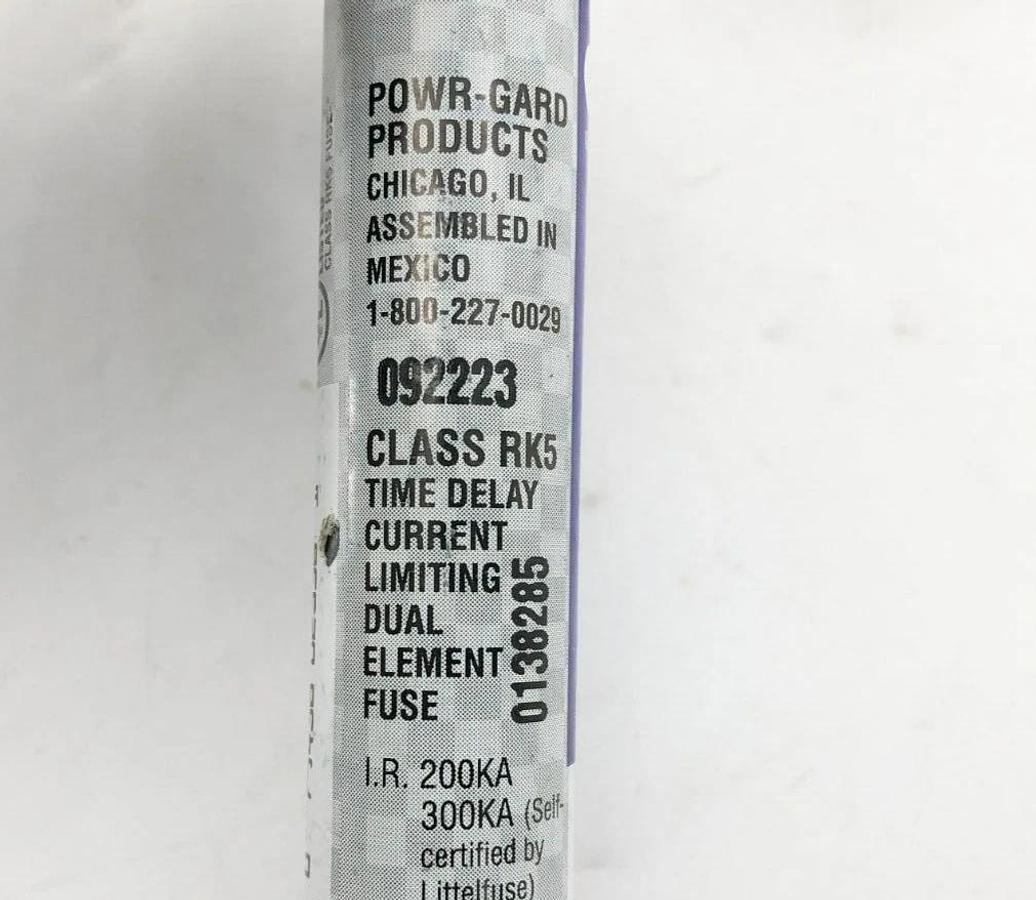 Lot of 2 New Littelfuse FLSR 15 ID Time Delay Indicator Fuses 15A 600VAC RK5