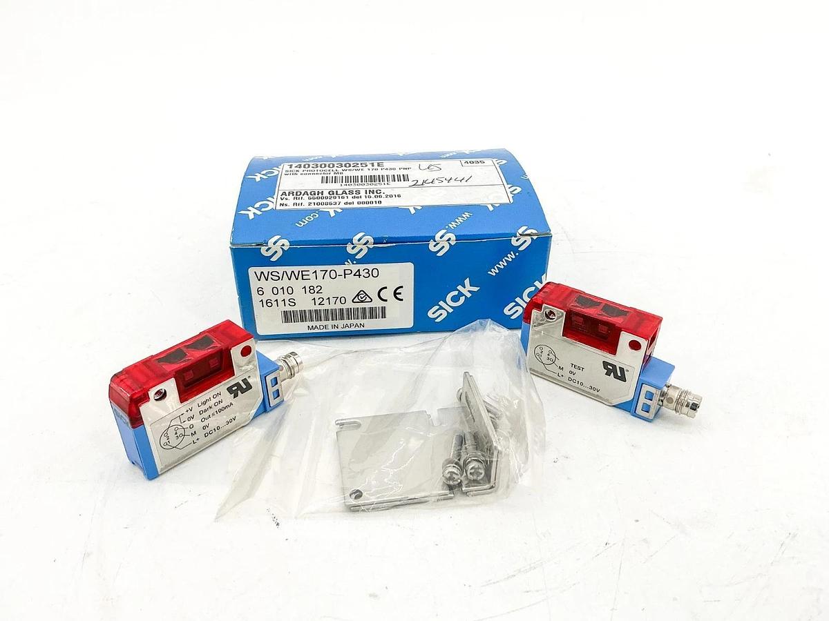 New Sick WS/WE170-P430 Photoelectric Sensor 30-30VDC 100mA 6010182