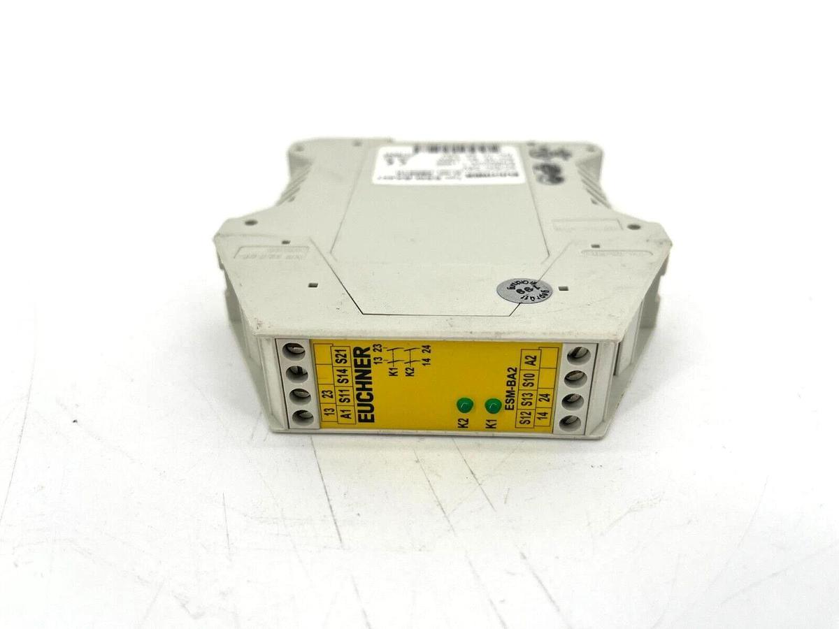 New Euchner ESM-BA201 Safety Relay 085610 24V 2 Contacts
