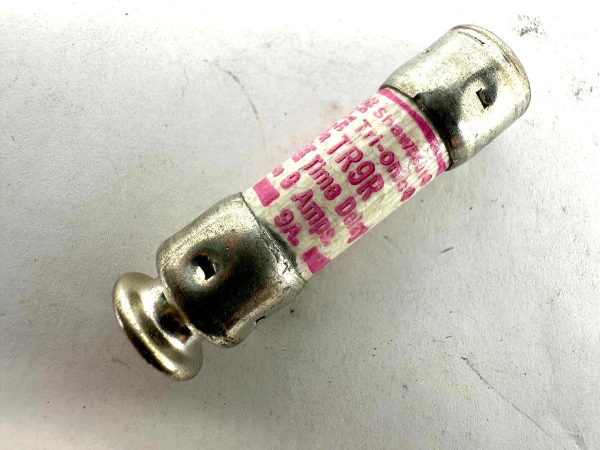 Lot of 10 New Gould Shawmut TR9R Tri-Onic Time Delay Class RK5 Fuse 9A 250V