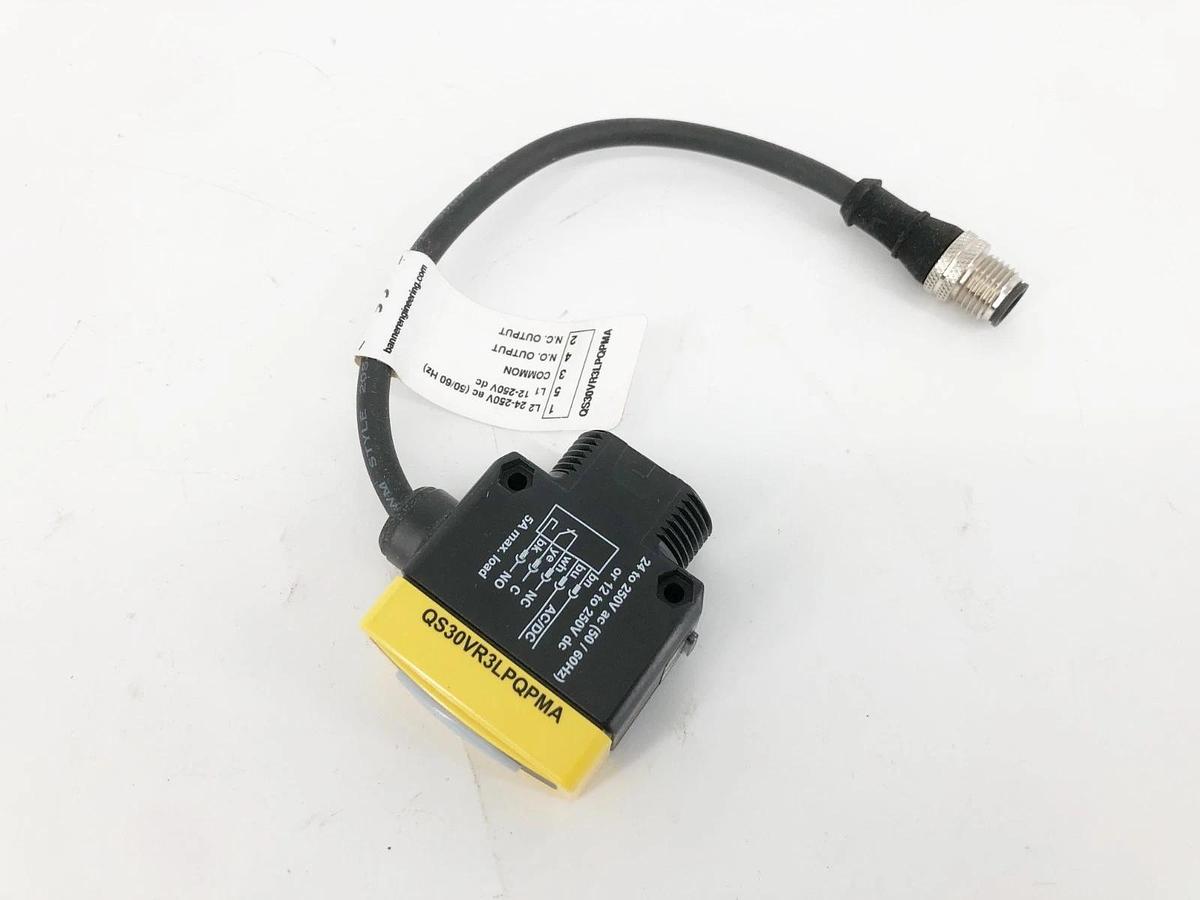 New Banner Engineering QS30VR3LPQPMA Photoelectric Sensor 73072