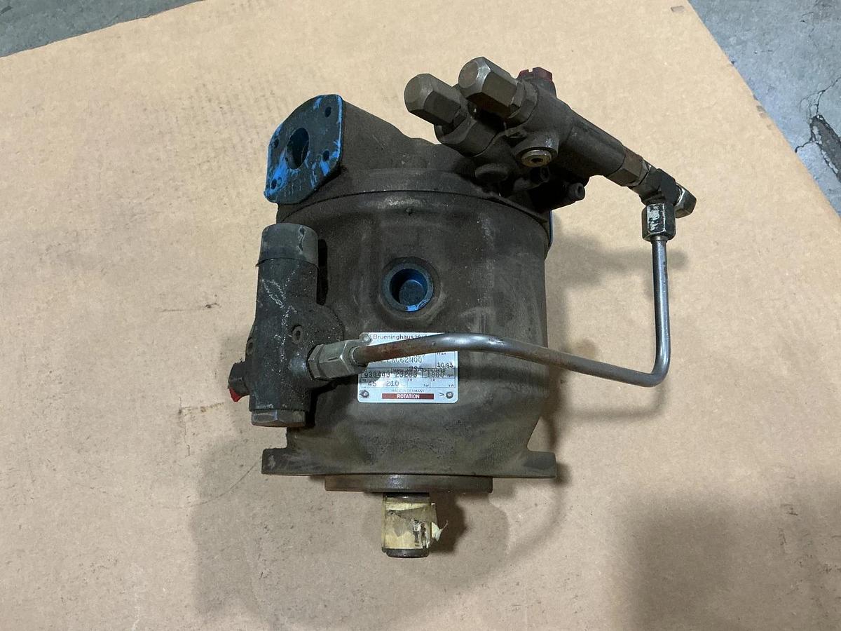 Used Rexroth Brueninghaus Hydraulik AA10VS045FHD/30R-PKC62N00 Pump 1800RPM DR-210bar