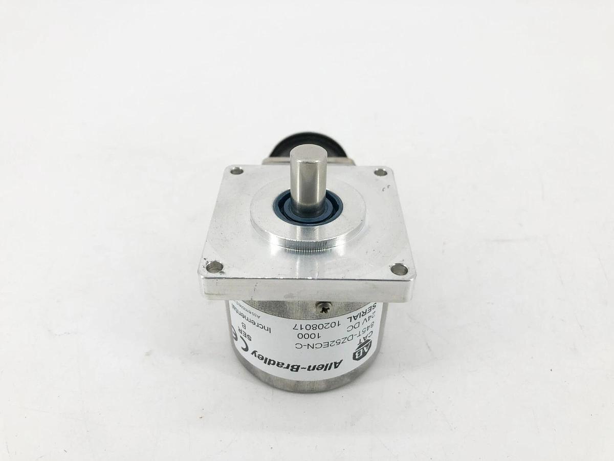 New Allen Bradley 845T-DZ52ECN-C Ser. B Encoder 3/8" Dia. 24VDC In 5VDC DLD Out