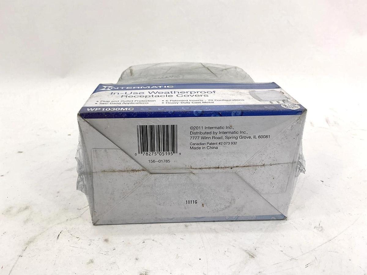 New Intermatic WP1030MC In-use Weatherproof Receptacle Cover 2-Gang 3-1/8" Depth