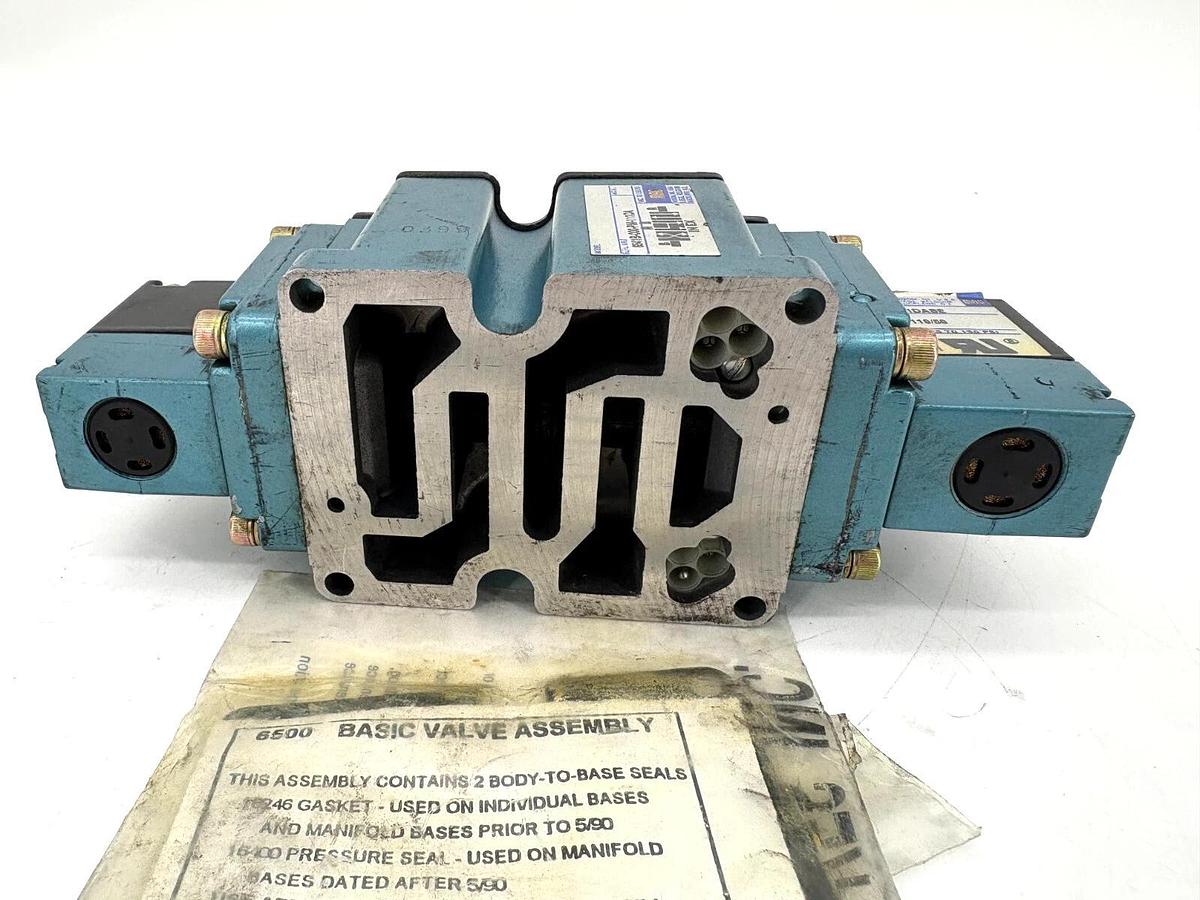 New MAC Valves 6541B-000-PM-111DA Pneumatic Solenoid Valve 110/120V - No Box