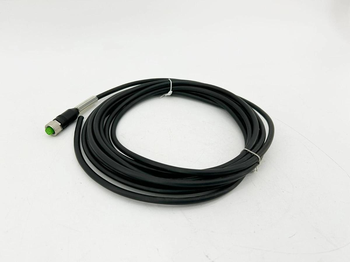 New Murr Elektronic 7000-17041-6070500 Female Connector Cable, 30VAC/DC, 2A, 5m