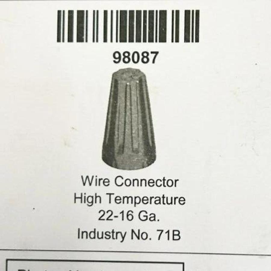 Lot of 65 New Lawson 98087 High Temp Wire Connectors, 22-16 AWG, 71B