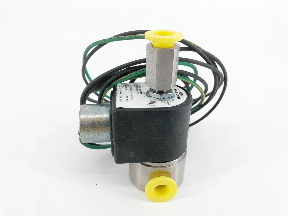 New Sullair 02250125-705 Solenoid Valve 3-Way 110/120V 10W 150psi