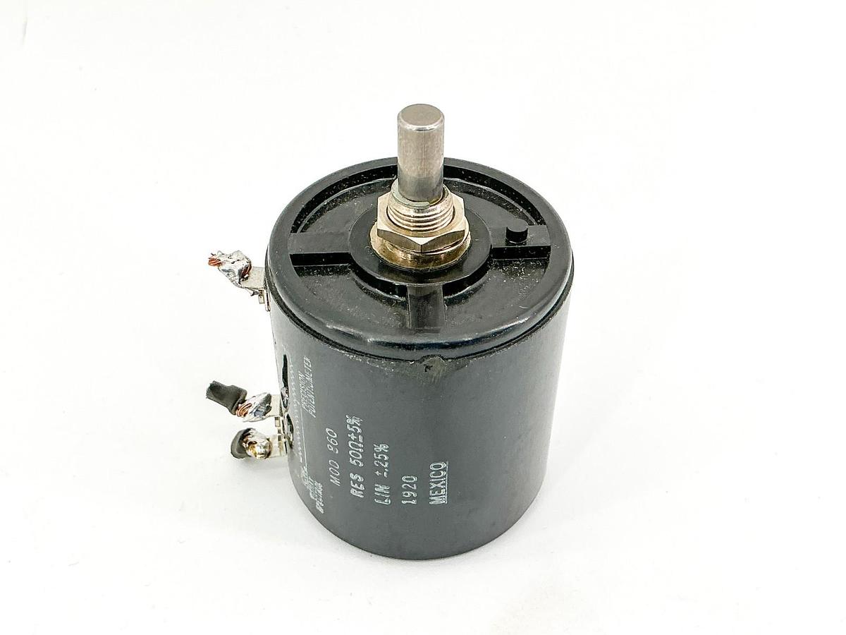 Used Vishy Model 860 Precision Potentiometer 50OHMS MOD 860