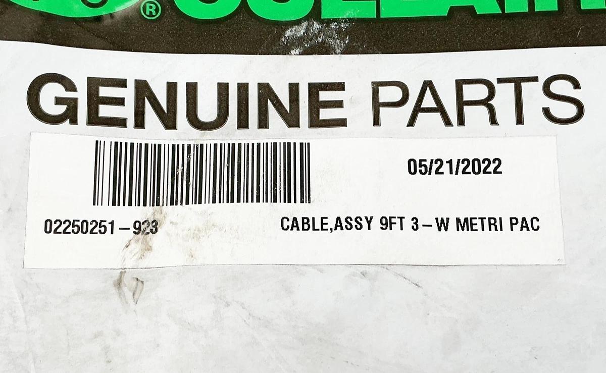 New Sullair 02250251-923 Cable Assembly 9' 3-W Metri Pac