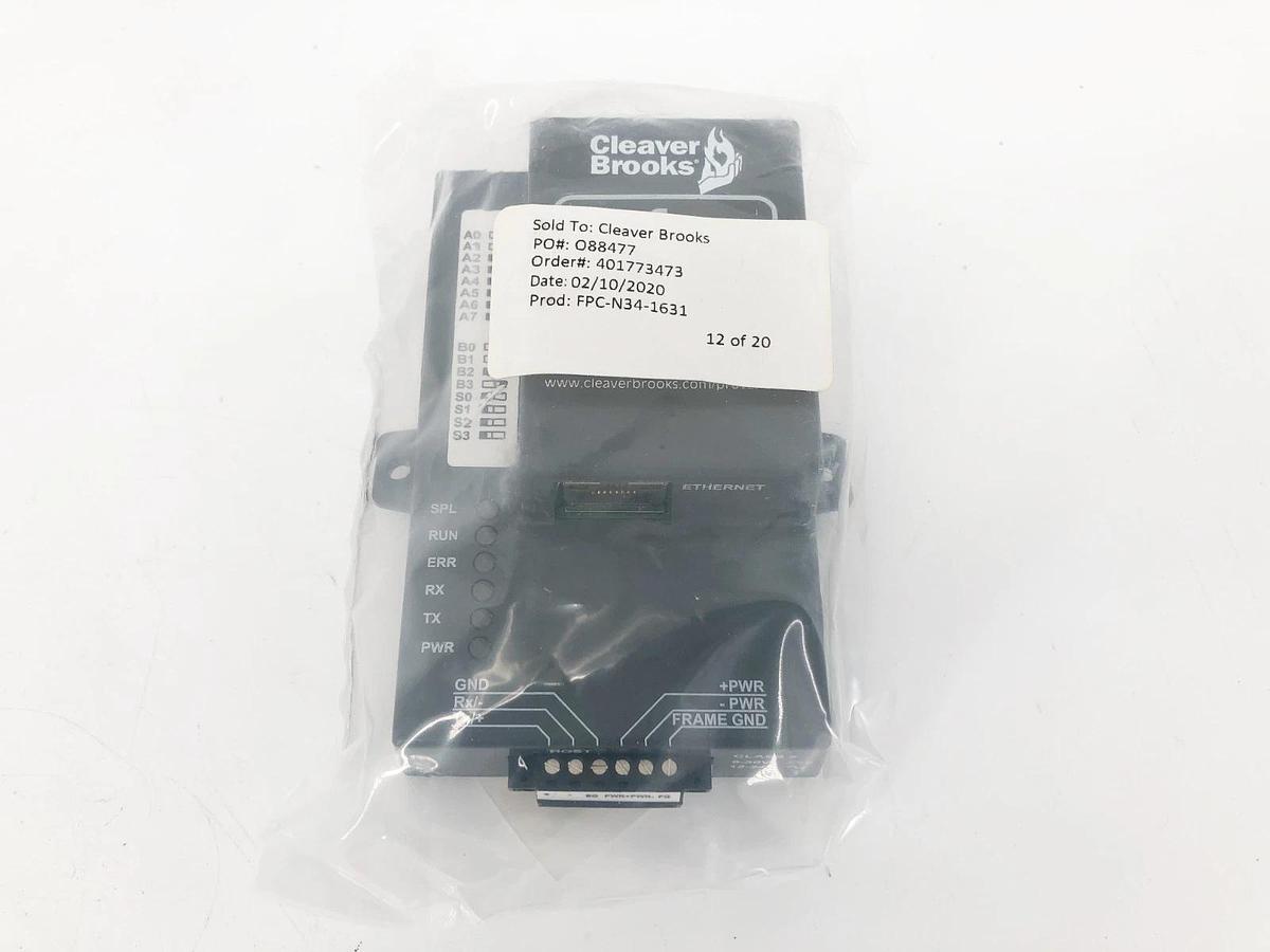 New Cleaver Brooks 833-06022-000 ProtoNode Gateway FPC-N34-1631