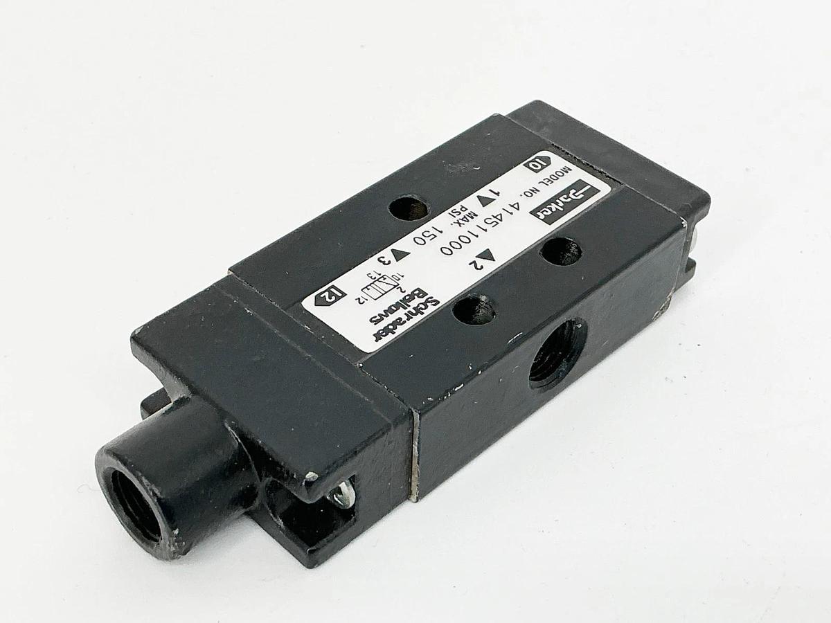 New Parker 414511000 3 Way Spool Valve 150PSI