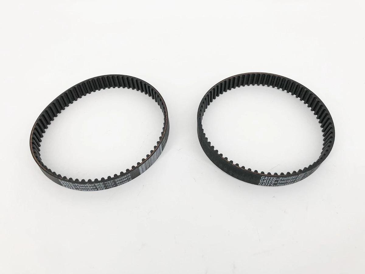 Lot of 2 New Gates 3505M15 PowerGrip HTD Timing Belt 350mm x 15mm - No Box