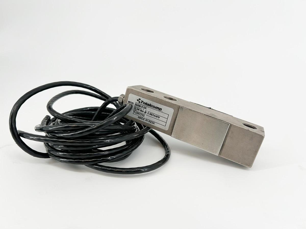Used Totalcomp GSB-2.5K Pressure Sensor 2.5KLB 2.887mV/V
