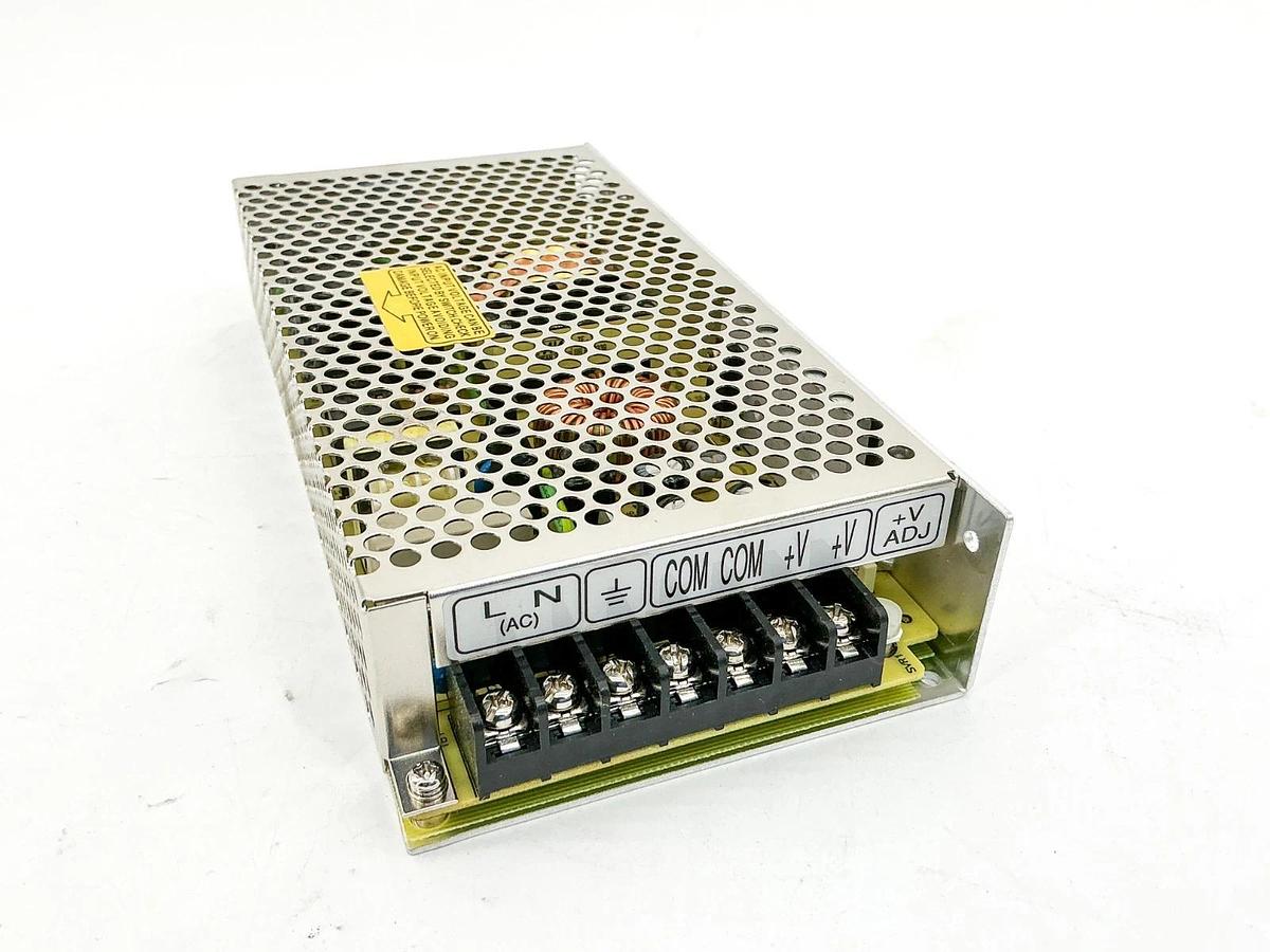 New Mean Well S-100F-24 Power Supply Input 120V/240V 4.5A Output +24V