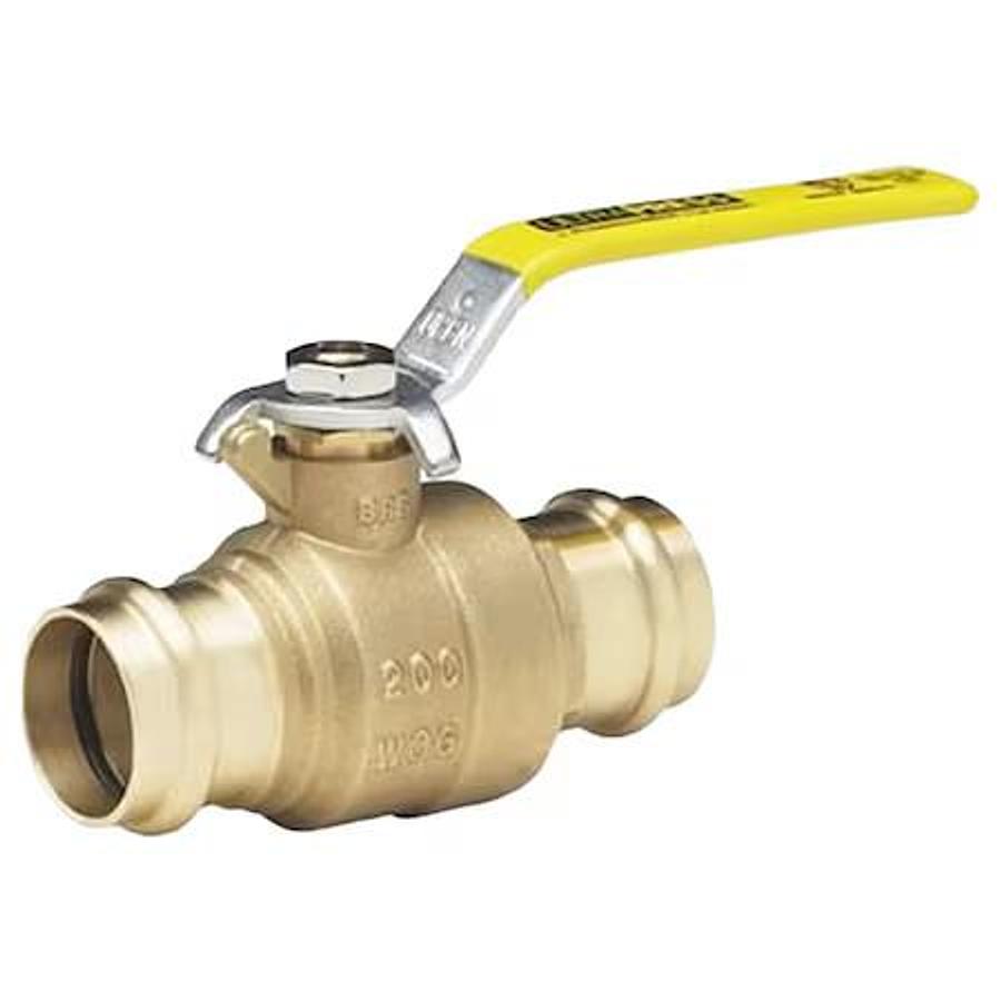 New Milwaukee Valve BA-475B Brass Ball Valve 2" 600WOG B16.44 - No Box